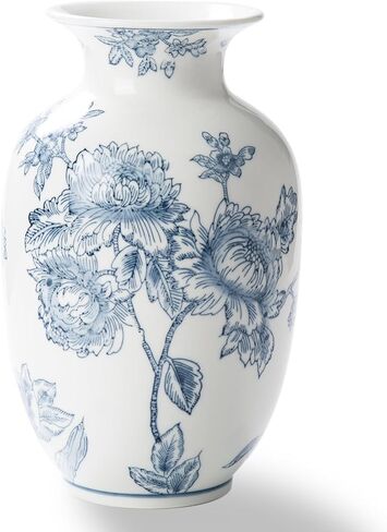 Blue and White Vase for Home Decor, Ceramic Chinoiserie Vase Decor, Porcelain Vases, Flowers in Kuwait