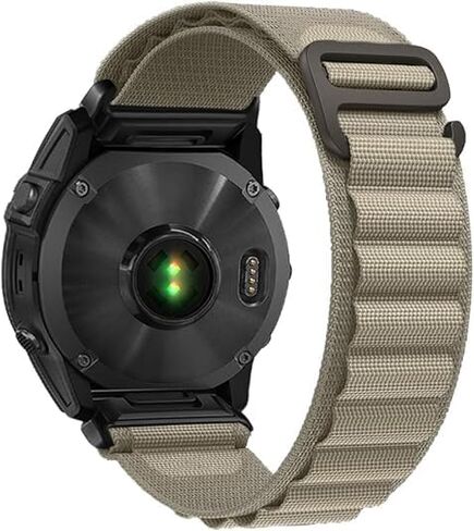 20mm Nylon Quick-Fit Watch Band for Garmin fenix 7S/6S/5S, epix Pro Gen 2 42mm, fenix 8 43mm, Descent Mk3/Mk3i 43mm, Approach S70, D2 Delta S – Soft, Breathable Replacement Strap for Men & Women in Saudi Arabia