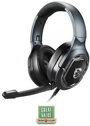 msi Gaming Headset with Microphone (DS501) Black in Kuwait