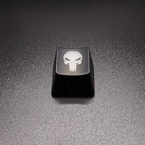 Skull Backlit Keycap,Costom kecaps for Cherry MX Mechanical Keyboard,SA Profile, R4 Keycaps,ABS Translucent Backlight keycap,Artisan keycap,Personalized keycap. (Skull 1) in Saudi Arabia