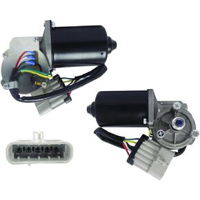 Premier Gear PG-WPM8021 Windshield Wiper Motor Replacement for Workstar 7600 (08-14), Prostar (08-16), Lonestar (09-17), Durastar (09-15), 4000 (99-07), Coronado (00-17), Columbia (00-17)
