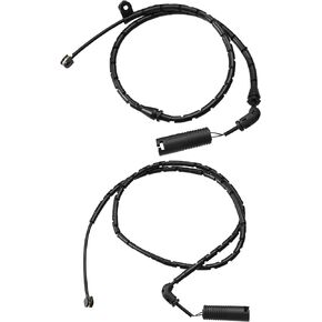 X AUTOHAUX 2pcs 34353411756 34353411757 Front Rear Car Brake Pad Electronic Wear Sensor for BMW X3 E83 2004 2005 2006 2007 2008 2009 2010