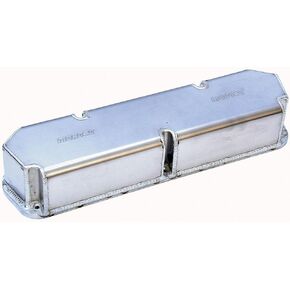 Moroso 68310 Fabricated Aluminum Valve Covers, Fits Small Block Mopar/Chrysler Engines w/Non Magnum Heads