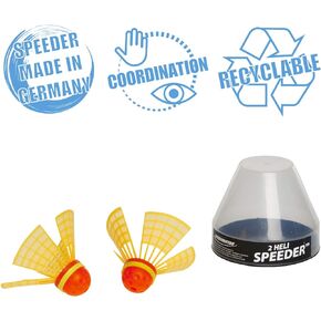 Speedminton Heli Speeder (2 Pack) for Crossminton and Speed Badminton