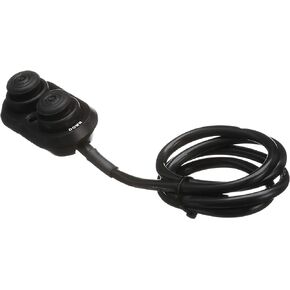 Seachoice Transom Trim Control, 18 in. Wiring Harness Included Black