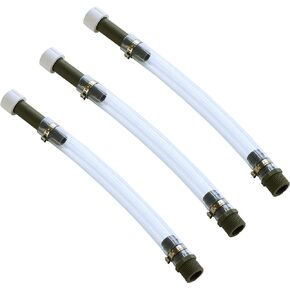 Niwicka Racing Fuel Jug Hose, Fit 5 Gallon Gas Can, Utility Jug Spout and Nozzle, Perfect for ATV, Dirt Bike, and Racing Fuel Needs (Pack of 3)