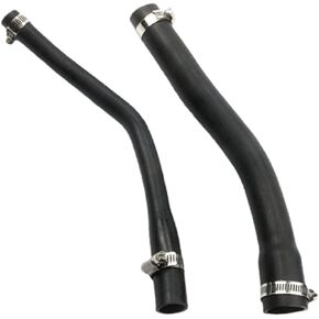 Black Fuel Fill and Vent Hose Kit,Fuel Filler Hose Neck,Gas Hoses,Fuel Transfer Hose for Jeep Cherokee XJ 1997 1998 1999 2000 2001