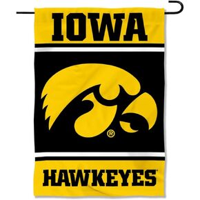 College Flags & Banners Co. Iowa Hawkeyes Garden Flag