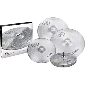 SABIAN Quiet Tone Practice Cymbals Set Qtpc504