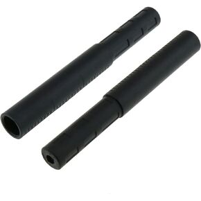 2pcs Golf Shaft Extension Black Golf Club Spare Parts Repair Equipment for Iron Wood Putter
