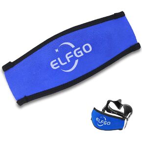 ELFGO Neoprene Mask Strap Cover Comfort Strap Swim Dive Scuba Mask Strap Cover Swimming Snorkeling Mask Strap for Men and Women Water Sports in Kuwait