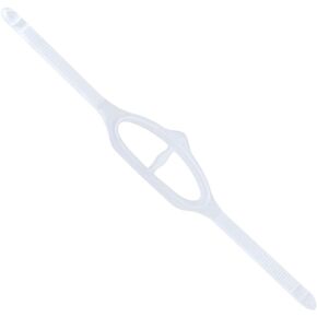 EXP VISION Silicone Diving Mask Strap, Clear Scuba Diving Replacement Swim Mask Snorkel Goggles Strap