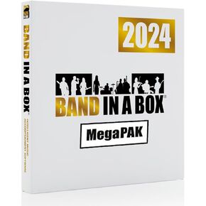 Band-in-a-Box 2024 MegaPAK for Windows - Professional Music Accompanyment Software
