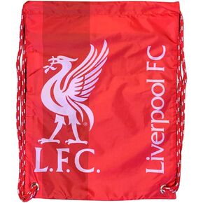 Icon Sports Fan Shop AllWall Drawstring Bag UEFA Champions League Soccer Liverpool, Team Color, OSFM