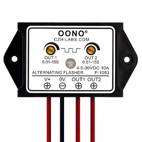DC 4.5-30V 10A Dual Output Alternating Flasher Module