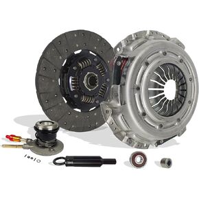 Clutch And Slave Clutch Kit Compatible With S10 T10 Blazer Sonoma HombreGMC Savana 1500 LS LT SLE SLS SLT Xtreme ZR2 ZR5 Trailblazer Sport Diamond Edition 1996-2003 4.3L V6 GAS OHV (04-153S)