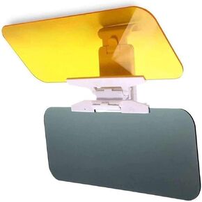 Car Visor Extender Sun Blocker, Anti Glare Visor For Car, Polarized Car Sun Visor Extender, Anti-high Beam Goggles Day-and-Night, Sunshade Blocker for Car Anti-Glare, Fog, Snow Blindness&UV Rays
