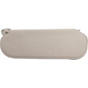 Dasbecan Gray Left Driver Side Sun Visor Compatible with Chevrolet Express GMC Savana 1500 2500 3500 4500 1999-2019 Replaces# 84054688 84054695 20883004 25999923