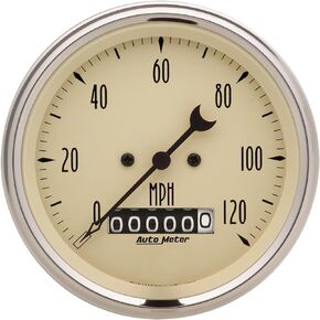 Auto Meter 1879 Antique Beige Electric Programmable Speedometer