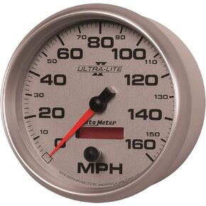 Auto Meter 4989 Ultra-Lite II 5" 160 mph In-Dash Electric Programmable Speedometer
