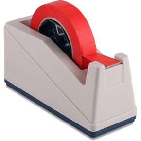 Lichamp Desktop Tape Dispenser Holder with Large 3 inch Core for Masking/Heat Transfer Sublimation/Painters and Freezer/Kitchen Tape,0128GY