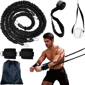 PLAYGOGYM مدرب مقاومة البيسبول، عصابات الذراع لأباريق البيسبول، مساعد تدريب لأباريق البيسبول البيسبول، مدرب رمي البيسبول، تقوية ذراعك وتعزيز أدائك in Saudi Arabia