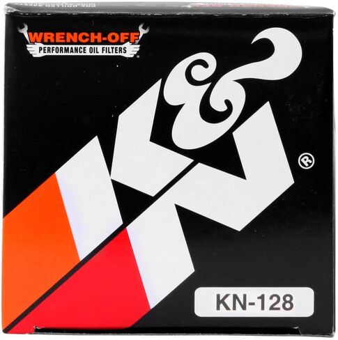 K&N Motorcycle Oil Filter: High Performance, Premium, Designed to be used with Synthetic or Conventional Oils: Fits Select Kawasaki Vehicles, KN-128 in Saudi Arabia