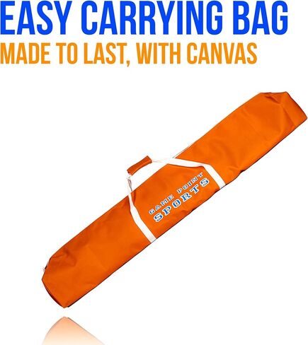 شبكة تدريب الجولف المحمولة من جيم بوينت لممارسة القيادة في الأماكن المغلقة أو الهواء الطلق - رائعة للمبتدئين والخبراء لممارسة تقلبات الجولف أثناء التنقل في الفناء الخلفي أو في الحديقة - شبكة 7 × 7 مع حقيبة تخزين in Kuwait