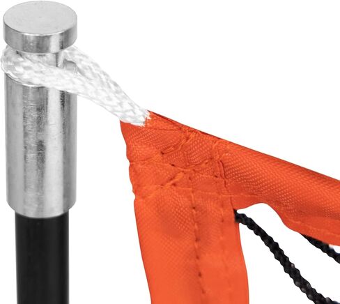 شبكة تدريب الجولف المحمولة من جيم بوينت لممارسة القيادة في الأماكن المغلقة أو الهواء الطلق - رائعة للمبتدئين والخبراء لممارسة تقلبات الجولف أثناء التنقل في الفناء الخلفي أو في الحديقة - شبكة 7 × 7 مع حقيبة تخزين in Kuwait