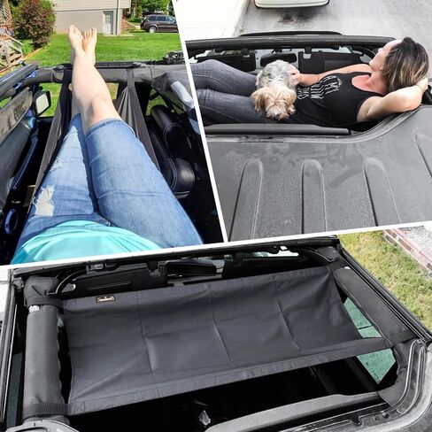 أرجوحة سقف السيارة SEVEN SPARTA متوافقة مع Jeep Gladiator JT & Jeep Wrangler YJ, TJ, JK, JKU, JL, JLU 1987-2020 4 أبواب و2 باب in Kuwait