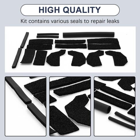 مجموعة أدوات الختم الصلبة من Jeep متوافقة مع 2011 2012 2013 2014 مجموعة مانع الإسفنج Jeep Wrangler JK استبدال # OE 68026937AB in Saudi Arabia