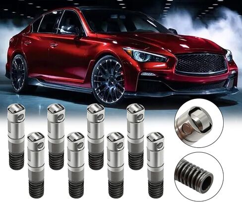 Aspaton 8 قطع رافعات صمامات إدارة الوقود النشطة AFM متوافقة مع 5.3L / 6.0L / 6.2L 12645725 12569256 in Saudi Arabia