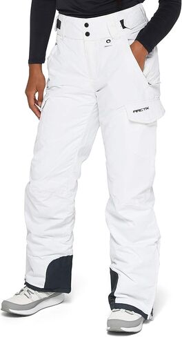 Arctix Women's Snow Sports Insulated Cargo Pants, White, Small in Saudi Arabia