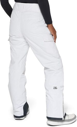 Arctix Women's Snow Sports Insulated Cargo Pants, White, Small in Saudi Arabia