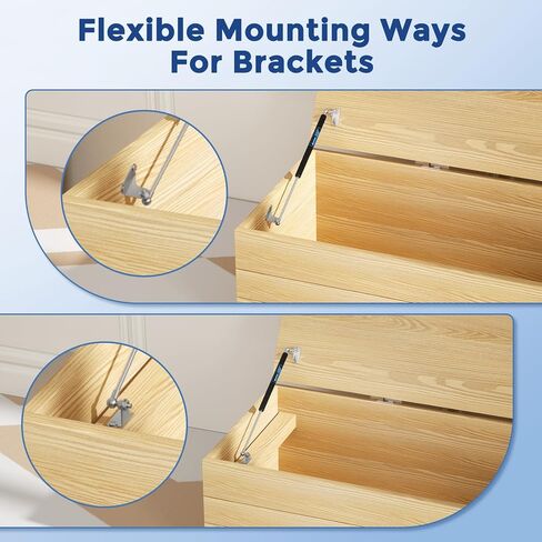 ARANA 15 بوصة دعامات دعم الرفع صدمات زنبركية غازية 300 N/67 LB لكل دعامة لسرير RV، فتحة أرضية، باب تلفزيون، خزانة تلفزيون، غطاء صندوق عالي التحمل، غطاء نافذة العربة مع حوامل L قطعتين (وزن الدعم 55-75 رطل) in Kuwait