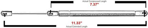 2 Pack Front Hood 4048 Lift Supports Gas Lift Struts Springs for 1999-2004 Jeep Grand Cherokee Compatible with PM1074 in Saudi Arabia