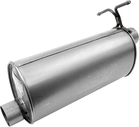 Walker Exhaust Quiet-Flow Stainless Steel 21583 Direct Fit Exhaust Muffler 3" Inlet (Inside) 3" Outlet (Inside) in Saudi Arabia