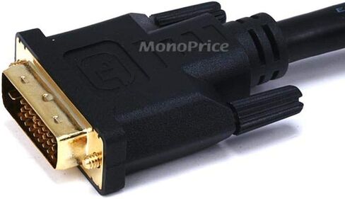 كابل مونوبرايس 15 قدم 24AWG CL2 ثنائي الرابط DVI-D - أسود in Saudi Arabia