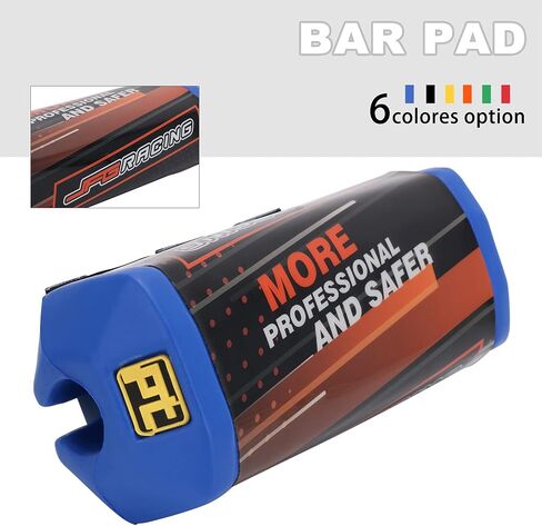 Motorcycle Handlebar Pad Dirt Bike Bar Pad Protector Universal For 7/8" 22mm 1 1/8" 28mm Handle Bar Dirt Pit Bike Motocross ATV Enduro Quad Blue in Saudi Arabia
