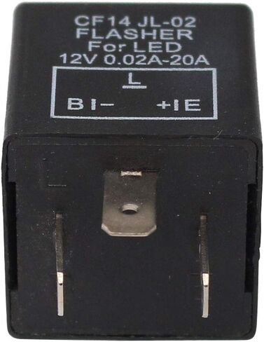 XtremeAmazing 3 Pin CF14 EP35 مرحل ومضي إلكتروني للسيارة سيارة LED بدوره إشارة مصابيح كهربائية فرط وميض فلاش فيكس in Kuwait