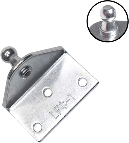 دعامة مسامير كروية 10 مم من Monrand مع دعامة من الفولاذ الخام، دعامة مسمار كروية لربيع الغاز (4 عبوات) in Kuwait