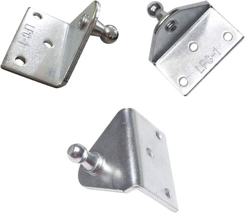 دعامة مسامير كروية 10 مم من Monrand مع دعامة من الفولاذ الخام، دعامة مسمار كروية لربيع الغاز (4 عبوات) in Kuwait