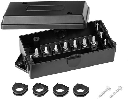 صندوق توصيل المقطورة الكهربائية ذو 7 اتجاهات، صندوق توصيل سلك موصل للمقطورة ذو 7 اتجاهات مقاوم للعوامل الجوية، صندوق توصيل كابل ذو 7 أقطاب in Kuwait