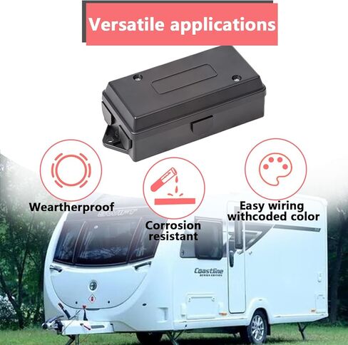 صندوق توصيل المقطورة الكهربائية ذو 7 اتجاهات، صندوق توصيل سلك موصل للمقطورة ذو 7 اتجاهات مقاوم للعوامل الجوية، صندوق توصيل كابل ذو 7 أقطاب in Kuwait