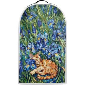 Modern Art Cat Print Kitchen Blender Dust Cover with Top Handle | Soft, Polyester,Stand Mixer Coffee Juicer Maker Blender Dust Cover and Fingerprint Protection in Saudi Arabia