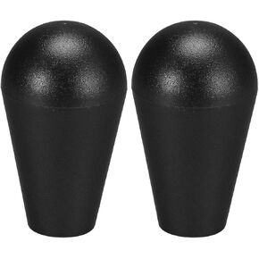 uxcell Ellipse Oval Joystick Head Rocker Ball Top Handle Arcade Game DIY Parts Replacement Red 2Pcs
