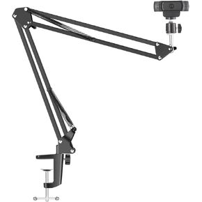 Anivia Webcam Stand, Webcam Clamp Mount Suspension Scissor Tripod Stand Holder Camera arm for Webcam