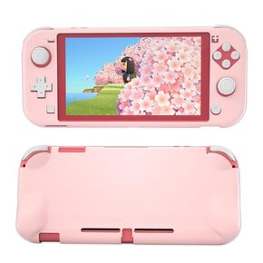 NANANINO Accessories compatible with Nintendo Switch lite, Switch lite Protective Case, Comfort Grip Case for Nintendo Switch lite, Switch lite Hard Shell Case - Pink