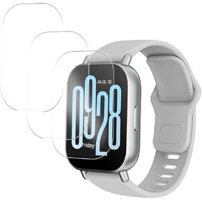 for Redmi Watch 5 Active Tempered Glass Film, Compatible with Redmi Watch 5 Active Smartwatch Screen Protector Anti-Scratch Sensitive Dropproof[3 Pack]