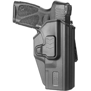 Taurus G3 Holster, OWB Polymer Holster Compatible with Taurus G3, Open Carry Holster for Outside Waistband, Index Finger Release System/Adjustable-Cant. Right Hand.